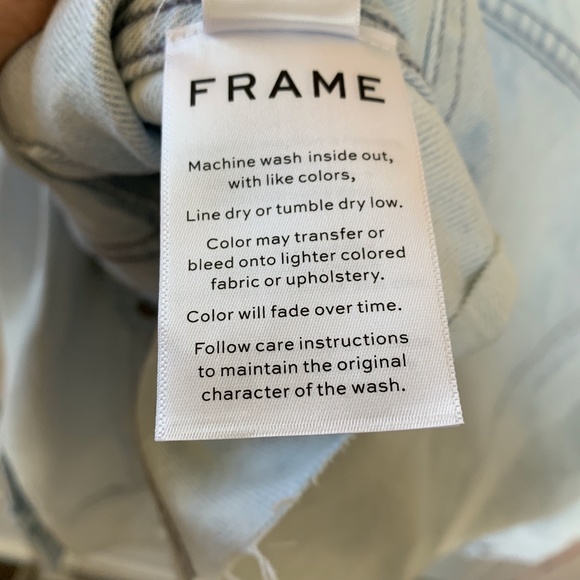 FRAME Ultra Crop Denim Jacket - Picture 11 of 14